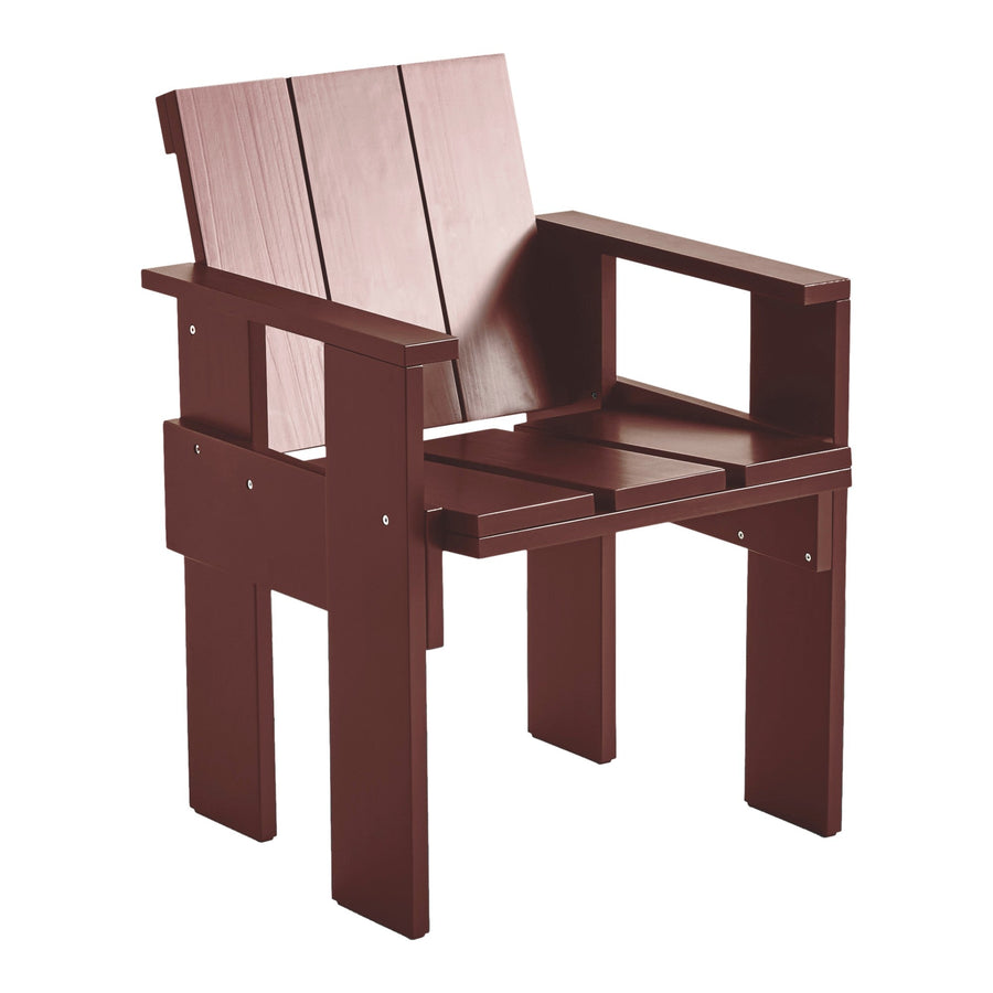 Záhradná stolička Crate Dining, Iron Red
