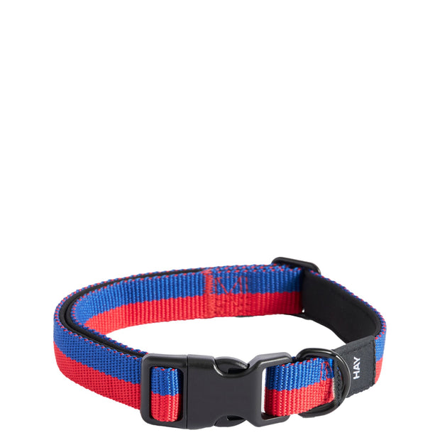 HAY Obojek Flat S/M, Red / Blue - DESIGNSPOT