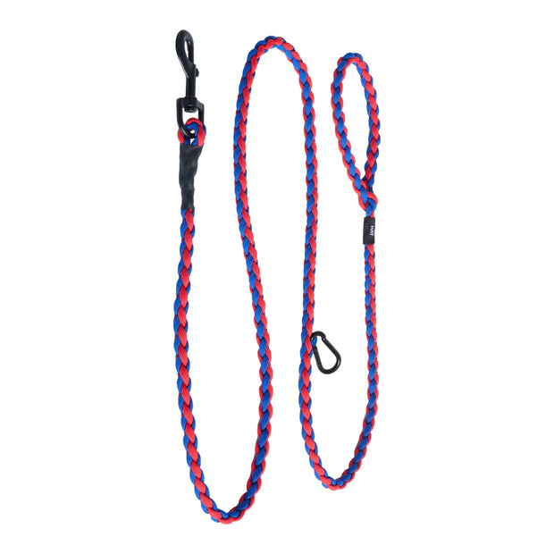 HAY Prodlužovací vodítko Braided, Blue / Red - DESIGNSPOT
