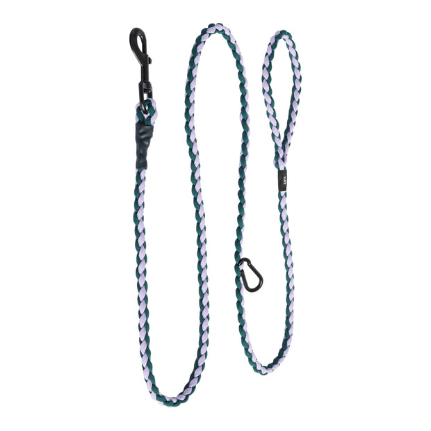 HAY Prodlužovací vodítko Braided, Levander / Green - DESIGNSPOT