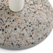 HAY Zahradní stůl Ceramic Ø90, Bordeaux - DESIGNSPOT