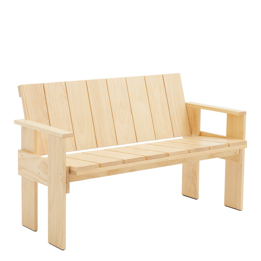 Záhradná lavica Crate Dining, Pinewood