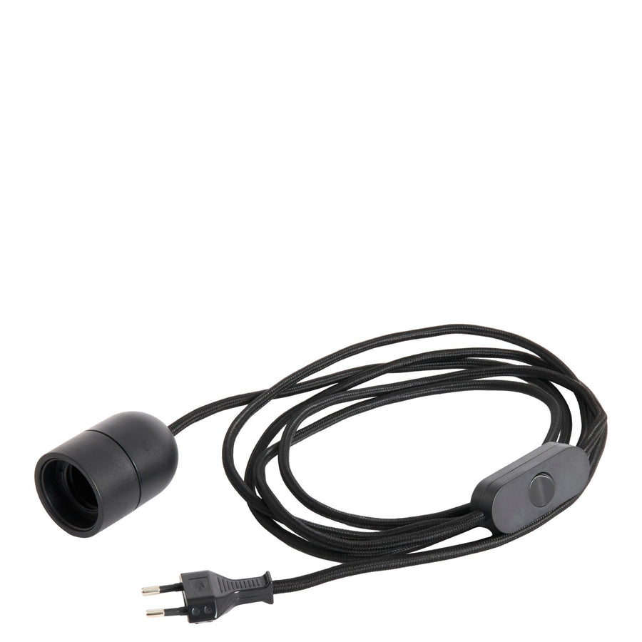Sada pre stolnú inštaláciu svietidla Common, Soft Black