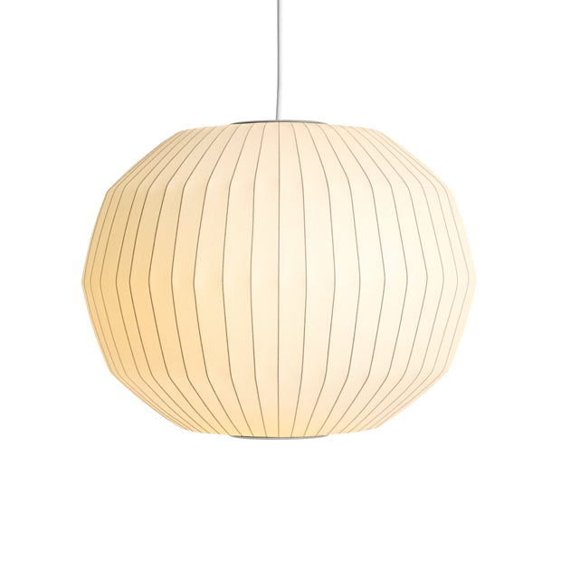 HAY Závěsná lampa Nelson Angled Sphere Bubble M - DESIGNSPOT