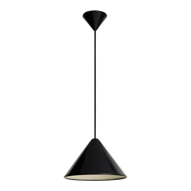 HAY Závěsná lampa Compass, 260, Soft Black - DESIGNSPOT