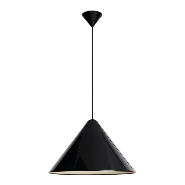 HAY Závěsná lampa Compass, 430, Soft Black - DESIGNSPOT