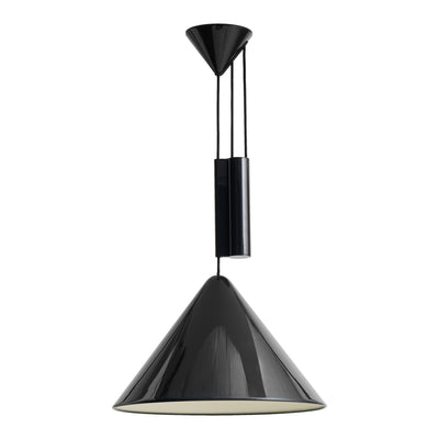 HAY Závěsná lampa Compass Adjustable, 430, Soft Black - DESIGNSPOT