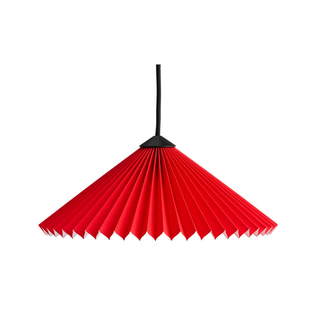 Hay Závěsná lampa Matin 300, Bright Red - DESIGNSPOT