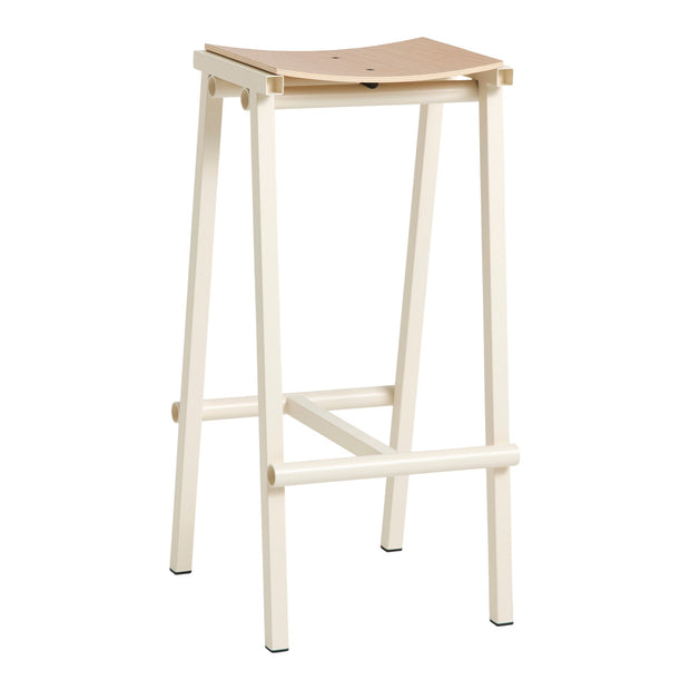 Hay Barová stolička Taburete 8 Bar Stool, High, Eggshell - DESIGNSPOT