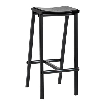 Hay Barová stolička Taburete 8 Bar Stool, High, Black - DESIGNSPOT