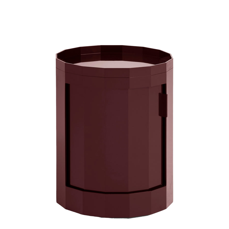 Úložný stolík Facet 100, Burgundy