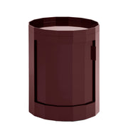 HAY Úložný stolek Facet, Low, Burgundy - DESIGNSPOT