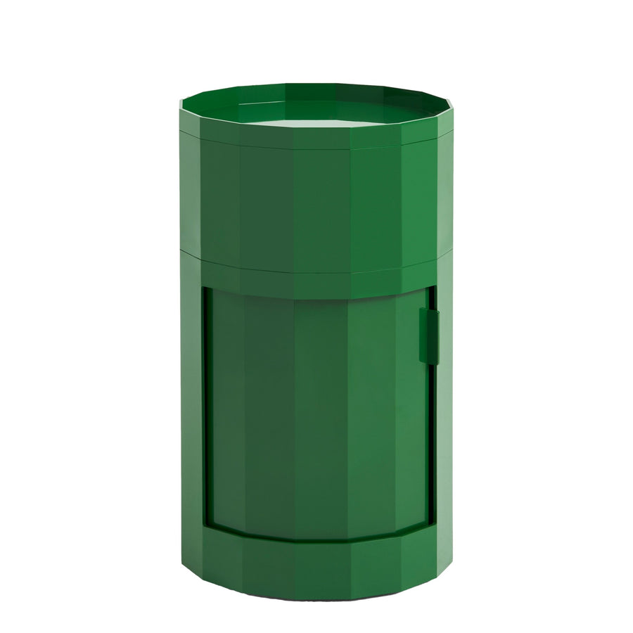 Úložný stolík Facet 101, Spinach green