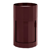 HAY Úložný stolek Facet, High, Burgundy - DESIGNSPOT