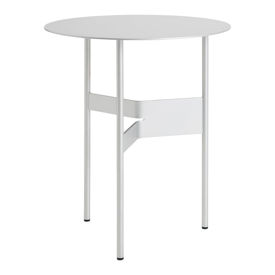 Konferenčný stolík Shim Ø45, Silver Grey