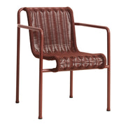 HAY Zahradní židle Palissade Cord Dining Armchair, Iron Red - DESIGNSPOT