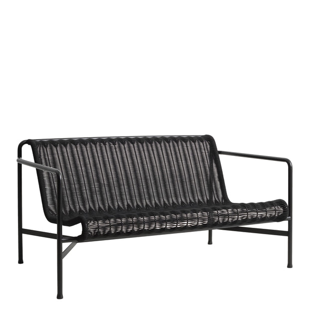 HAY Zahradní pohovka Palissade Cord Lounge, Anthracite - DESIGNSPOT