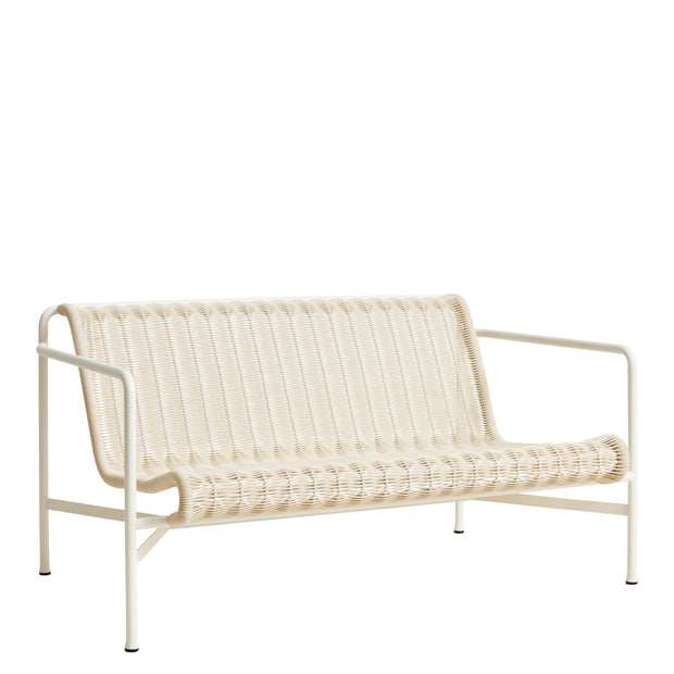 HAY Zahradní pohovka Palissade Cord Lounge, Cream White - DESIGNSPOT