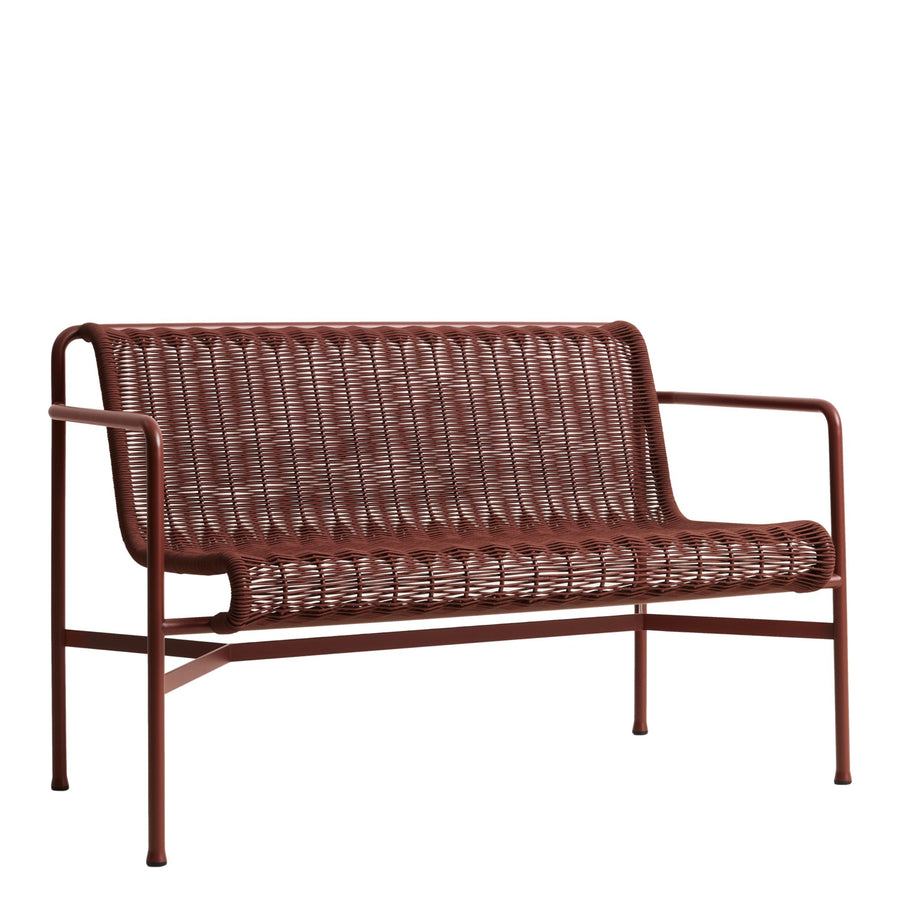 Záhradná lavica Palissade Cord Dining, Iron Red