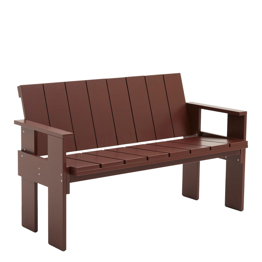 Záhradná lavica Crate Dining, Iron Red