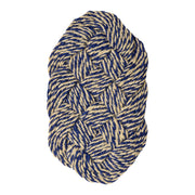 HAY Rohožka Coco, Swirl, Blue and Off-White - DESIGNSPOT