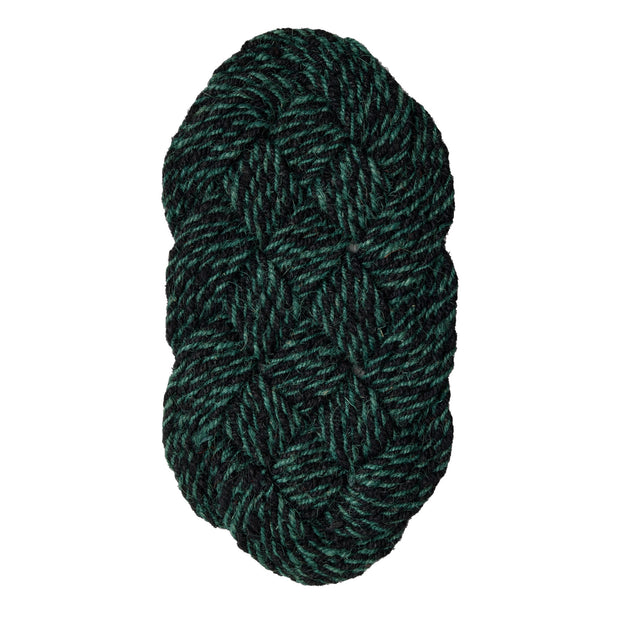 HAY Rohožka Coco, Swirl, Green and Black - DESIGNSPOT
