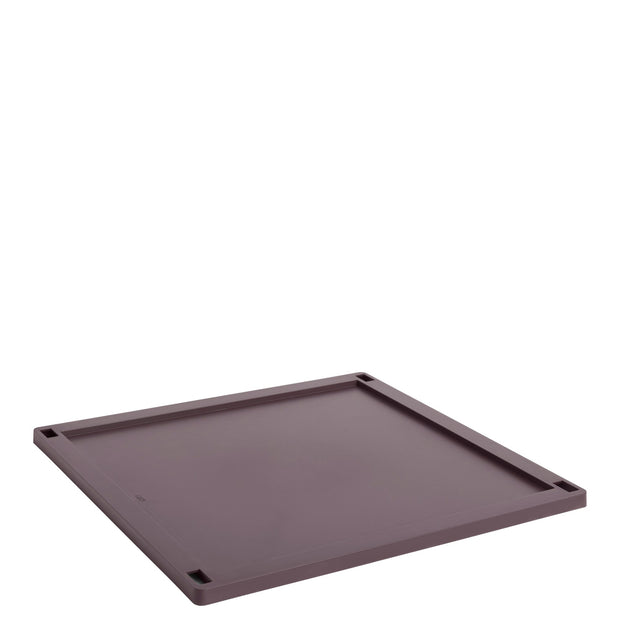 HAY Víko boxu Colour Crate, Plastic, Large Square - DESIGNSPOT
