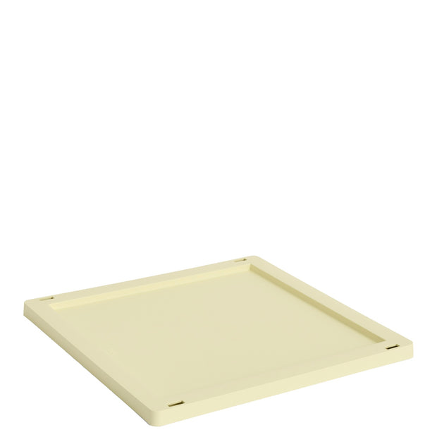 HAY Víko boxu Colour Crate, Plastic, Medium Square / Cube - DESIGNSPOT