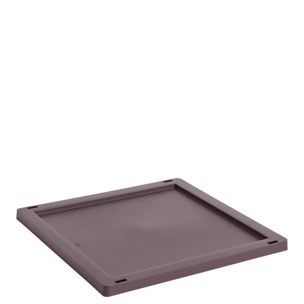 HAY Víko boxu Colour Crate, Plastic, Medium Square / Cube - DESIGNSPOT