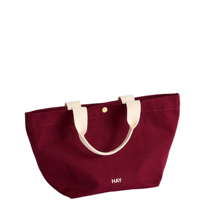 HAY Látková taška Everyday Mini, Burgundy - DESIGNSPOT