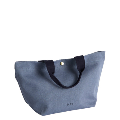 HAY Látková taška Everyday Mini, Steel Blue - DESIGNSPOT