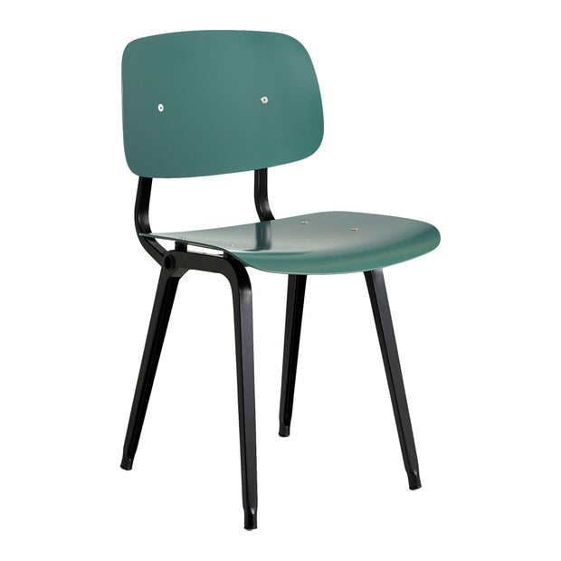 HAY Jídelní židle Revolt, Petrol Green - DESIGNSPOT