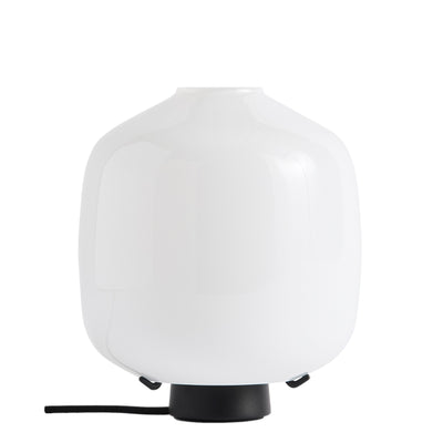 HAY Stolní lampa Buoy Glass, Small, White - DESIGNSPOT