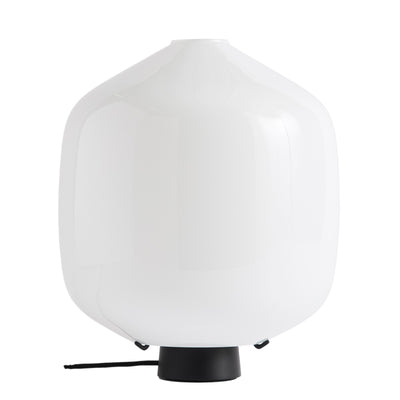 HAY Stolní lampa Buoy Glass, Large, White - DESIGNSPOT