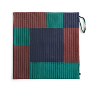 HAY Cestovní deka pro psy, Burgundy / Green / Blue - DESIGNSPOT