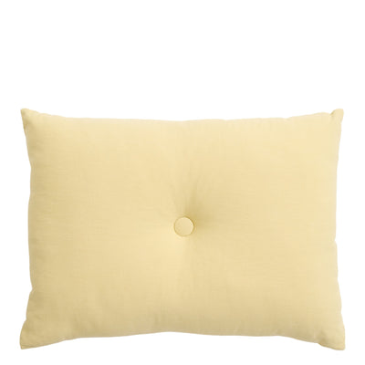 HAY Polštář Dot Linen, Soft yellow - DESIGNSPOT