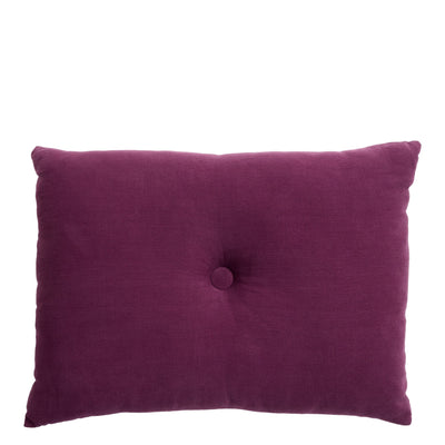 HAY Polštář Dot Linen, Burgundy - DESIGNSPOT