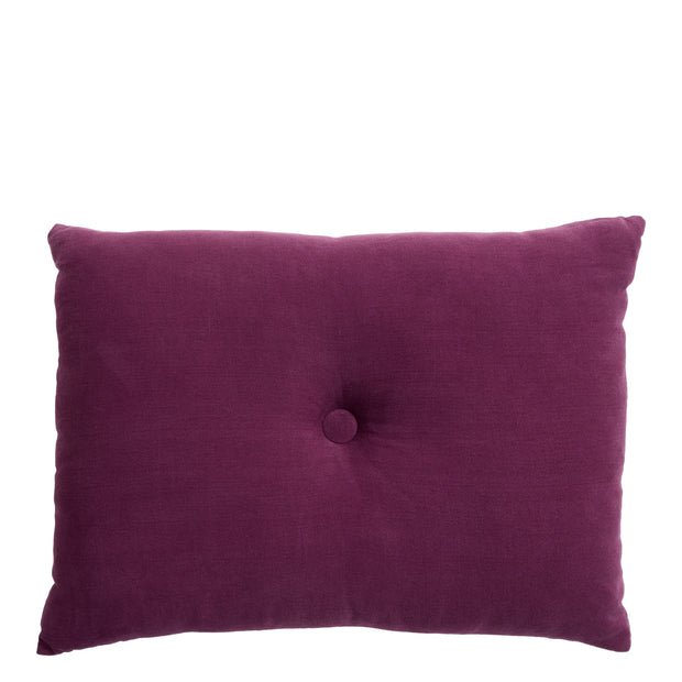 HAY Polštář Dot Linen, Burgundy - DESIGNSPOT