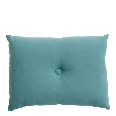 HAY Polštář Dot Linen, Petrol - DESIGNSPOT