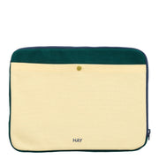 HAY Obal na notebook Multi, Soft Yellow multi - DESIGNSPOT