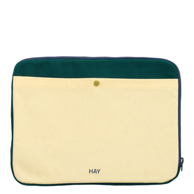 HAY Obal na notebook Multi, Soft Yellow multi - DESIGNSPOT