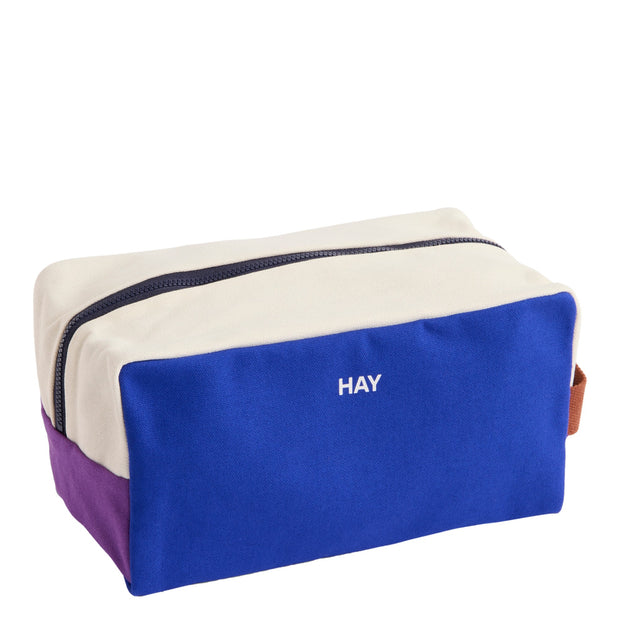 HAY Kosmetická taška Multi, Electric Blue multi - DESIGNSPOT