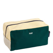 HAY Kosmetická taška Multi, Dark Green multi - DESIGNSPOT