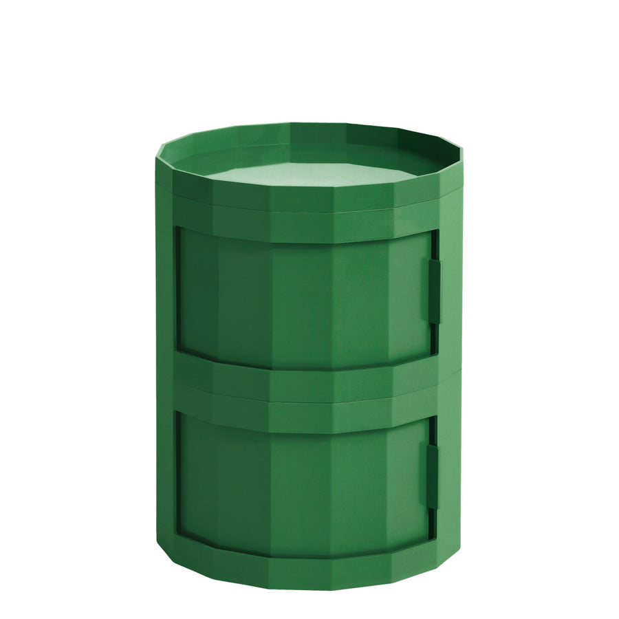 Úložný stolík Facet 20, Spinach Green
