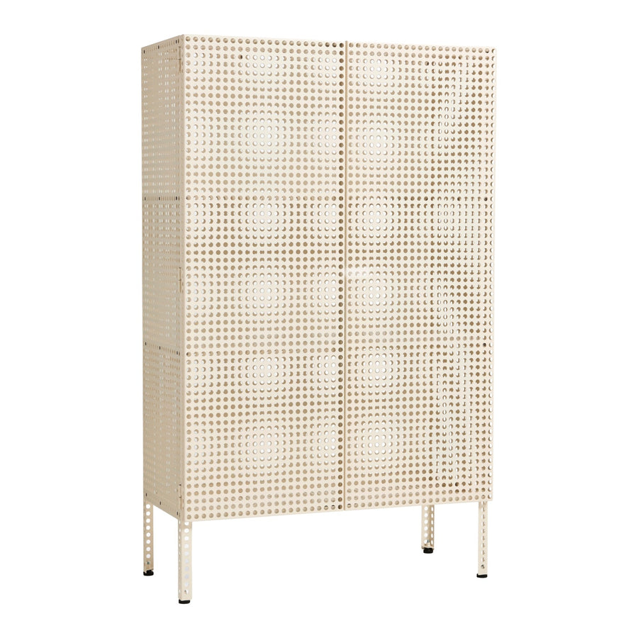 Komoda Perforated, Large, Eggshell