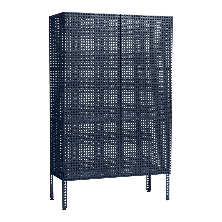Komoda Perforated, Large, Steel Blue