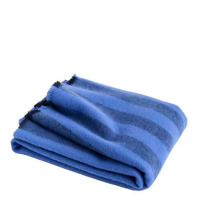 HAY Vlněný pléd Duo, Blue - DESIGNSPOT
