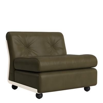 HAY Křeslo Amanta, Cream Beige / Sense Forest - DESIGNSPOT