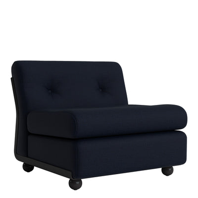 HAY Křeslo Amanta, Anthracite / Maglia Blue Black - DESIGNSPOT