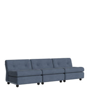 HAY Modulová sedačka Amanta, Frost Blue / Hallingdal 130 - DESIGNSPOT